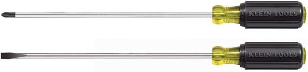 Klein Tools 85072 Long Blade Slotted and Phillips Screwdriver
