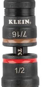 Klein Tools 32933 Impact Driver, SAE 7-in-1 Impact Rated Socket Se