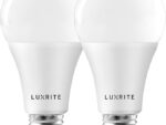 LUXRITE A21 LED Bulbs 150 Watt Equivalent Indoor and Outdoor (2 Pack)