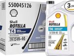 Shell Rotella T4 Triple Protection Motor Oil, 1 Gallon (3 Pack)