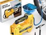LIVOWALNY Cordless Tire Inflator Air Compressor for Dewalt 20V Max Battery