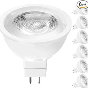 LUXRITE MR16 LED Bulb 50W Equivalent, 12V (6 Pack)