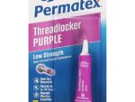 Permatex 24024 Low Strength Threadlocker Purple, 6 ml Tube