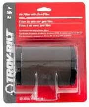 Troy-Bilt Original Equipment Air Filter with Pre-Filter for Premium OHV Engine Series 382cc, OE# 937-05129, 737-05129