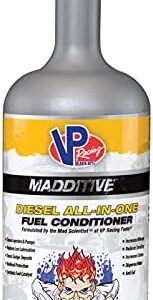 VP Racing 2838, Diesel All-In-One Fuel Conditioner - 16 Ounce (9 Pack)