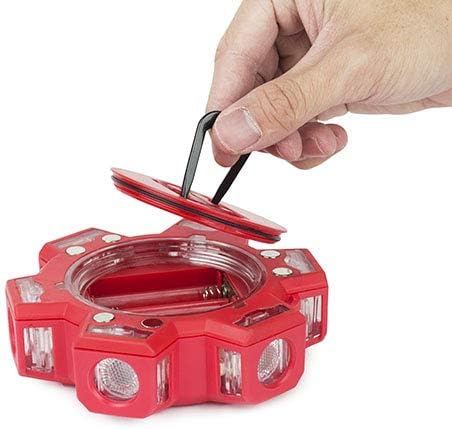 Wagan EL4340 FRED PRO Flashing Roadside Emergency Disc LED Flare 6 Flash Modes for Roadside Security, Warning Flashing with Magnet and Hook for Vehicles and Boats - Image 4