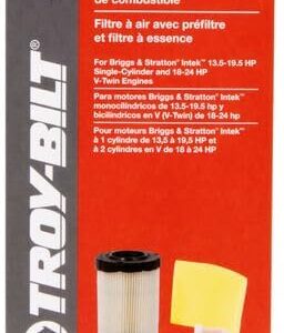 Troy-Bilt Air Filter and Fuel Filter Kit Pony™ Lawn Tractors and Zero-Turn Riders with Briggs & Stratton® Intek™ Engines OE# 5428K, BS-594201, 751P17828, BS-394358S, 751-20708