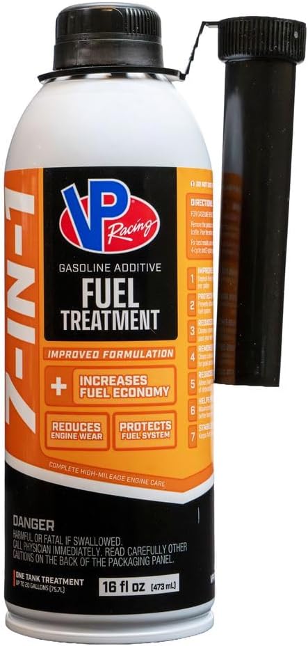 VP Racing 2848 Madditive 7-in-1 Fuel Treatment, 16 Ounce Can - Gas Additive for Cars, Trucks, SUVs, Motorcycles & Any 2-Cycle or 4-Cycle Gas Engine (1 Pack)