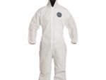 DuPont ProShield 10 PB127S Disposable Protective Coverall with Standard Fit Hood, Elastic Cuff and Ankles, White, 2X-Large (Pack of 25) (PB127SWH2X002500)