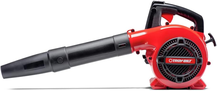 Troy-Bilt Gas Leaf Blower, 25cc, Variable Speed (TB400), Red - Image 5