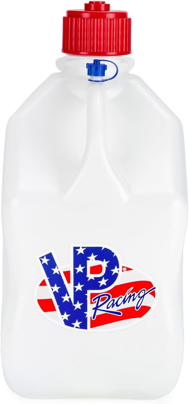 VP Racing 35221-CA 5.5 Gallon Square Patriotic Motorsport Jug W