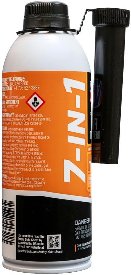 VP Racing 2848 Madditive 7-in-1 Fuel Treatment, 16 Ounce Can - Gas Additive for Cars, Trucks, SUVs, Motorcycles & Any 2-Cycle or 4-Cycle Gas Engine (1 Pack) - Image 4