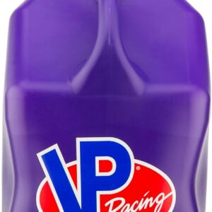 VP Racing 3612-CA, 5.5-Gallon Square Motorsport Jug Translucent Purple w/ 14" Deluxe Hose Close-Trimmed Cap and Neck for Tight Seal (1 Pack)