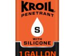 Kroil Penetrant Silikroil with Silicone - Rust Penetrating Lubricant - Corrosion Inhibitor Oil - Displaces Moisture - Home & Industrial Use - Liquid - Can - 1 gal (SK011)