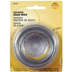 The Hillman Group 123105 Galvanized Steel Wire