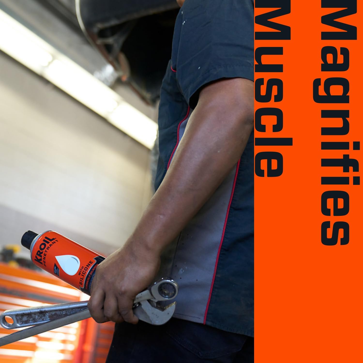 Kroil Aerokroil Penetrant - Rust Penetrating Lubricant - Corrosion Inhibitor Oil for Chains, Hinges & Stuck Metal Parts - Home & Industrial Use - Aerosol - 10 oz - 1 Pack (KS102) - Image 2