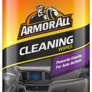 Armor All Car Cleaning Wipes, Wipes for Car Interior and Car Exterior, 90 Wipes Each