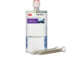 3M Heavy-Bodied Seam Sealer, 08308, Two-Part, Self-Mixing, Automotive Epoxy, 200 ml/6.75 fl oz Cartridge , Black