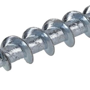 Hillman Borefast Drywall Anchors, Holds 50 Pounds in Drywall and 200 Pounds in Concrete, 1 1/2" Pan Head, Black, 75-Pack, 377631