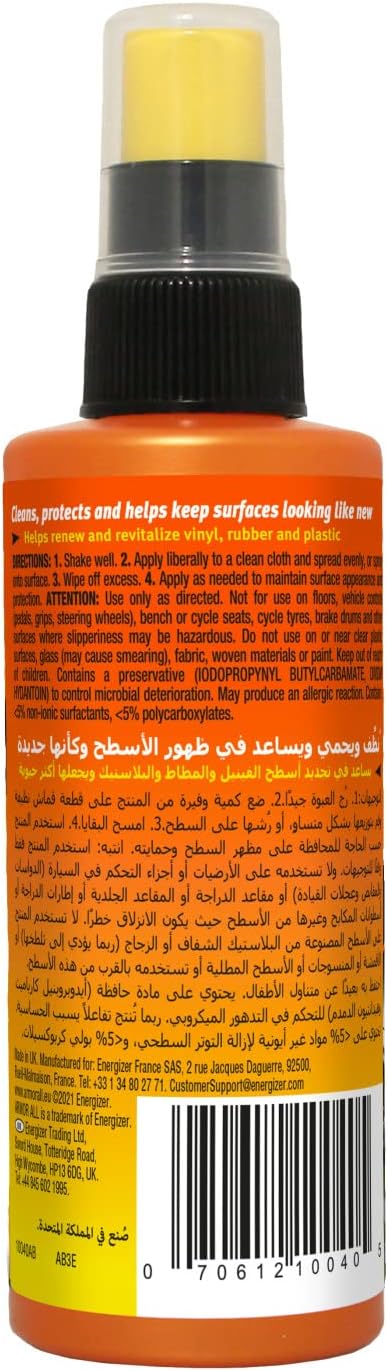 Armor All Original Protectant Spray by Armor All, Car Interior Cleaner with UV Protection to Fight Cracking & Fading, 4 Oz - Image 2