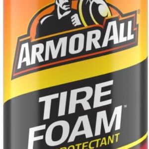 Armor All Tire Foam, Tire Cleaner Spray for Cars, Trucks, Motorcycles, 20 Oz Each, 1.25 Pound (Pack of 1)