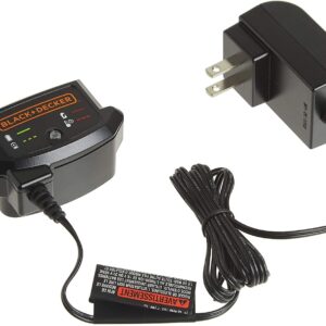 BLACK+DECKER 20V MAX Lithium Battery Charger, Compatible with 12V and 20V Battery, Battery Sold Separately (LCS1620B)