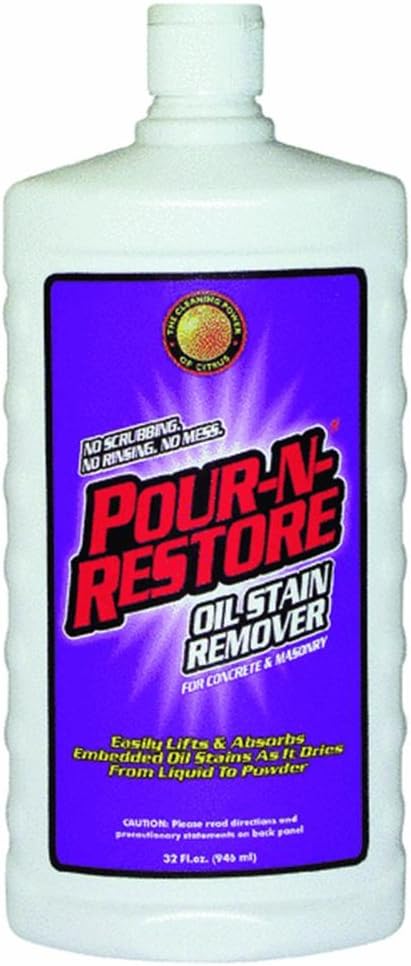 Pour-N-Restore Oil stain Remover. 32 fl oz