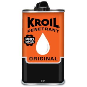 Kroil Original Penetrant - Rust Penetrating Lubricant - Corrosion Inhibitor Oil for Chains, Hinges & Stuck Metal Parts - Home & Industrial Use - Drip Can - 8 oz - 1 Pack (KL081)