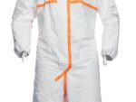 DuPont Tyvek 800 CE-Certified Cat-III Type-3/4/5/6 Chemical Protective Coverall Suit with Sealed Bag, White, X-Large, 1-Pack