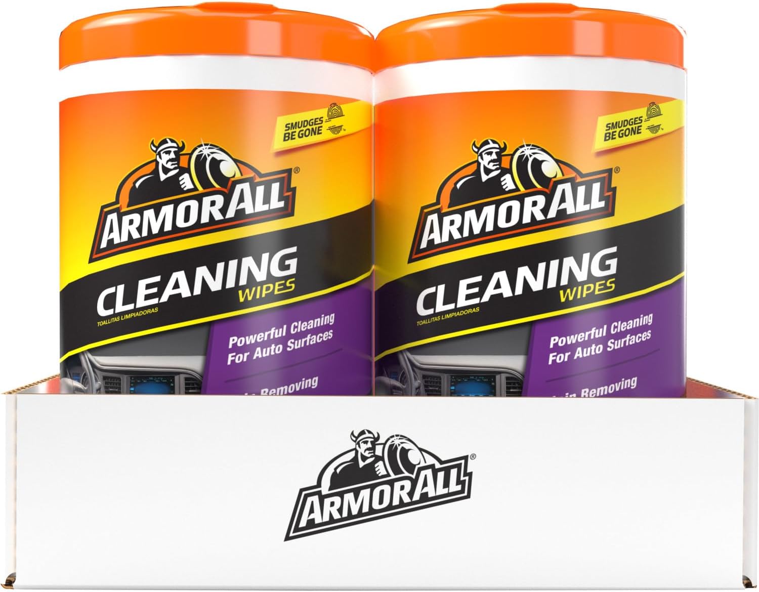Armor All Car Cleaning Wipes, Wipes for Car Interior and Car Exterior, 90 Wipes Each - Image 2