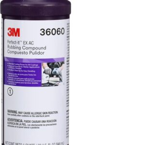 Perfect-It Perfect-It EX AC Rubbing Compound, 36060, Fast Cutting, High Performing, 1 qt (32 fl oz)