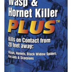 CRC 14010 Wasp and Hornet Killer Plus, 20 Ft Spray, Instant Knockdown, 14oz, [12 Pack]