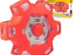 Wagan EL4340 FRED PRO Flashing Roadside Emergency Disc LED Flare 6 Flash Modes for Roadside Security, Warning Flashing with Magnet and Hook for Vehicles and Boats