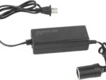 Wagan EL9903 AC to DC Power Adapter 5A 60W Power Converter 110V AC to 12V DC Cigarette Lighter Socket Adapter for 12V Car portable Fridge ETL listed
