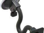Bully Dog 40400-102 T-Slot Universal Windshield Mount for GT & WatchDog – Adhesive-Free Suction Cup, Flexible Adjustable Neck, Secure Hands-Free Viewing