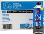 VP Racing 2-Cycle Small Engine Fuel - 50:1 Premixed, Ready to Use - Quart (8 Pack)