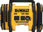 DEWALT Tire Inflator Portable Air Compressor 20V MAX, Car Air Pump with Automatic Shut Off, LED Light, Tool Only (DCC020IB)