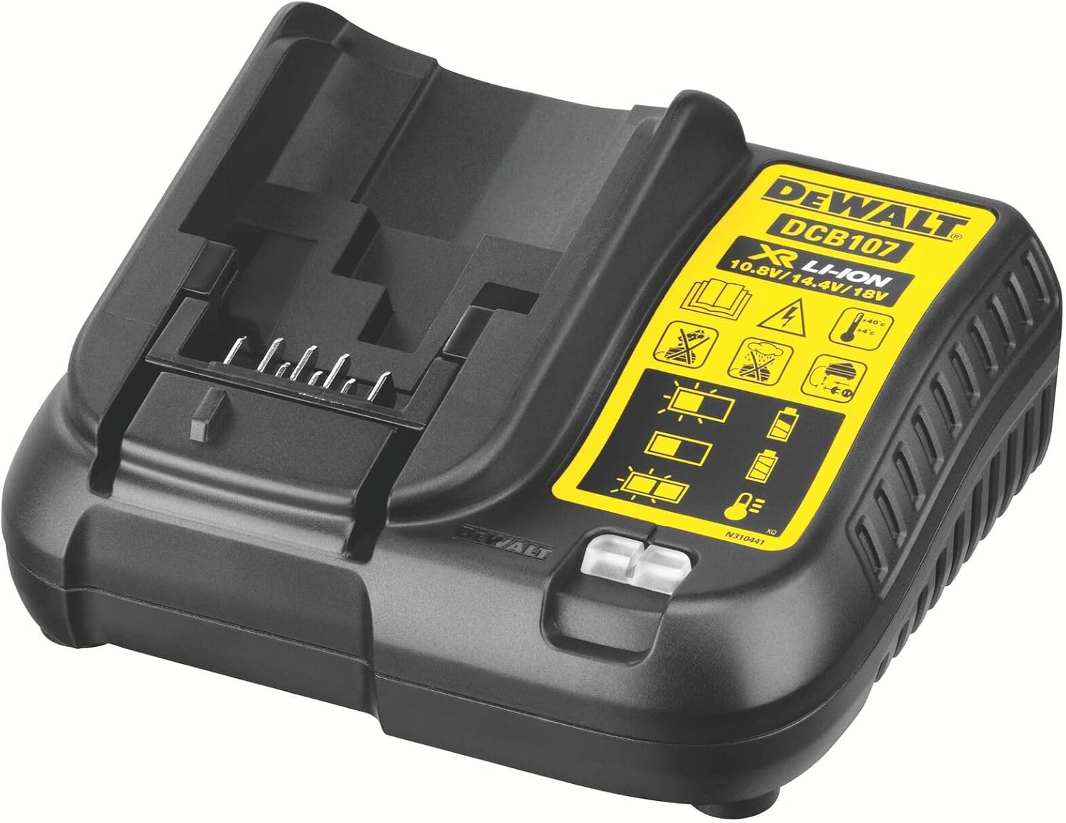DEWALT 20V Max Cordless Drill Driver Set, 2 Speed, High Performance Motor, Includes 2 XR 1.3Ah Li-Ion Batteries, Charger and Contractor Bag (DCD771C2) - Image 5