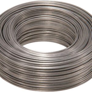 Hillman Steel Wire Rope 20 Gauge Galvanized Hobby Cable Wire, 20 x 175', Corrosion Resistant, Holds 15 lbs, Ideal for Crafts & DIY, Silver | 123106