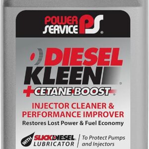 Power Service Diesel Kleen +Cetane Boost - 26 Ounce (Pack of 12)