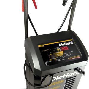 DieHard 71341 6/12V Gold Smart Wheel Battery Charger and 50/250A Maintainer