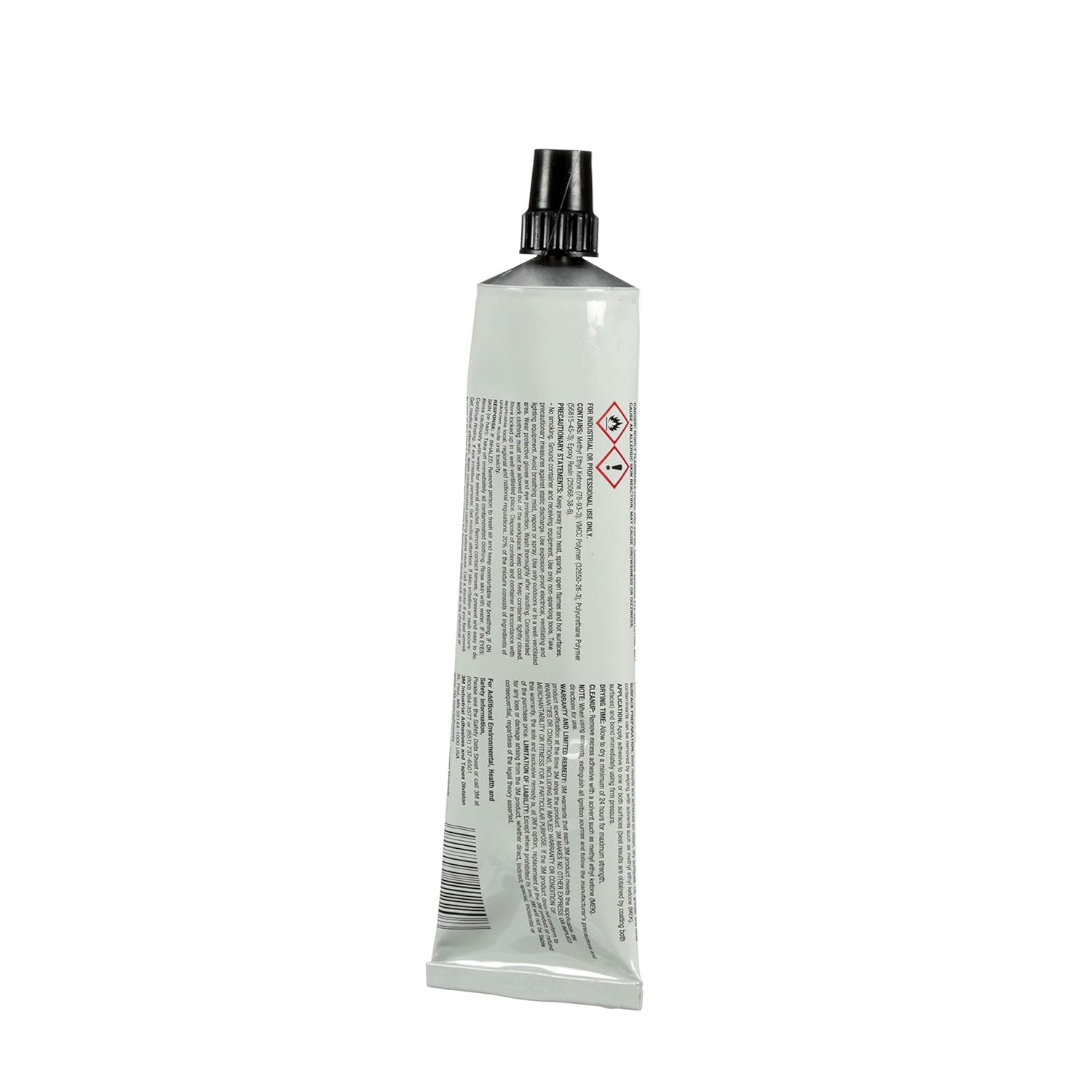 3M Industrial Plastic Adhesive 4475, Clear, 5 Oz Tube - Image 3