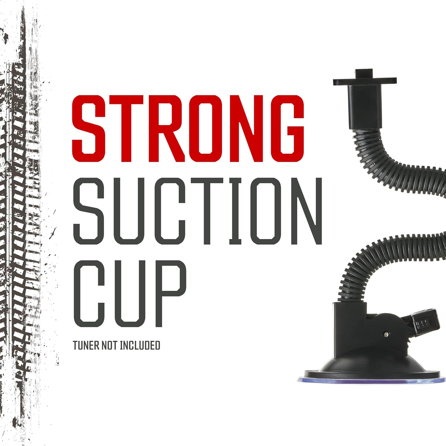 Bully Dog 40400-102 T-Slot Universal Windshield Mount for GT & WatchDog – Adhesive-Free Suction Cup, Flexible Adjustable Neck, Secure Hands-Free Viewing - Image 4