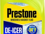 Prestone AS253-6PK De-Icer Windshield Washer Fluid (for Temperatures as Low as -34F), 1 Gallon, 6 Pack
