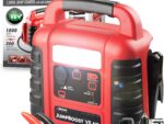 Wagan EL7552 Jumpboost V10 Air 1000 Peak Amps 12V Jump Starter with 260 PSI Powerful Air Compressor Tire Inflator, 1 Built-in DC Socket and 2A USB Port, Work Light