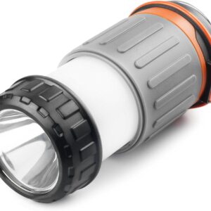 WAGAN EL4304 LED Camping Collapsible Lantern USB Rechargeable 240LM Flashlight Hanging Hooks Magnetic Base for Emergency Outdoor Hiking Home and Car