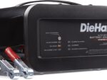 DieHard 71323 12V Shelf Smart Battery Charger and 10/50A Engine Starter, Black
