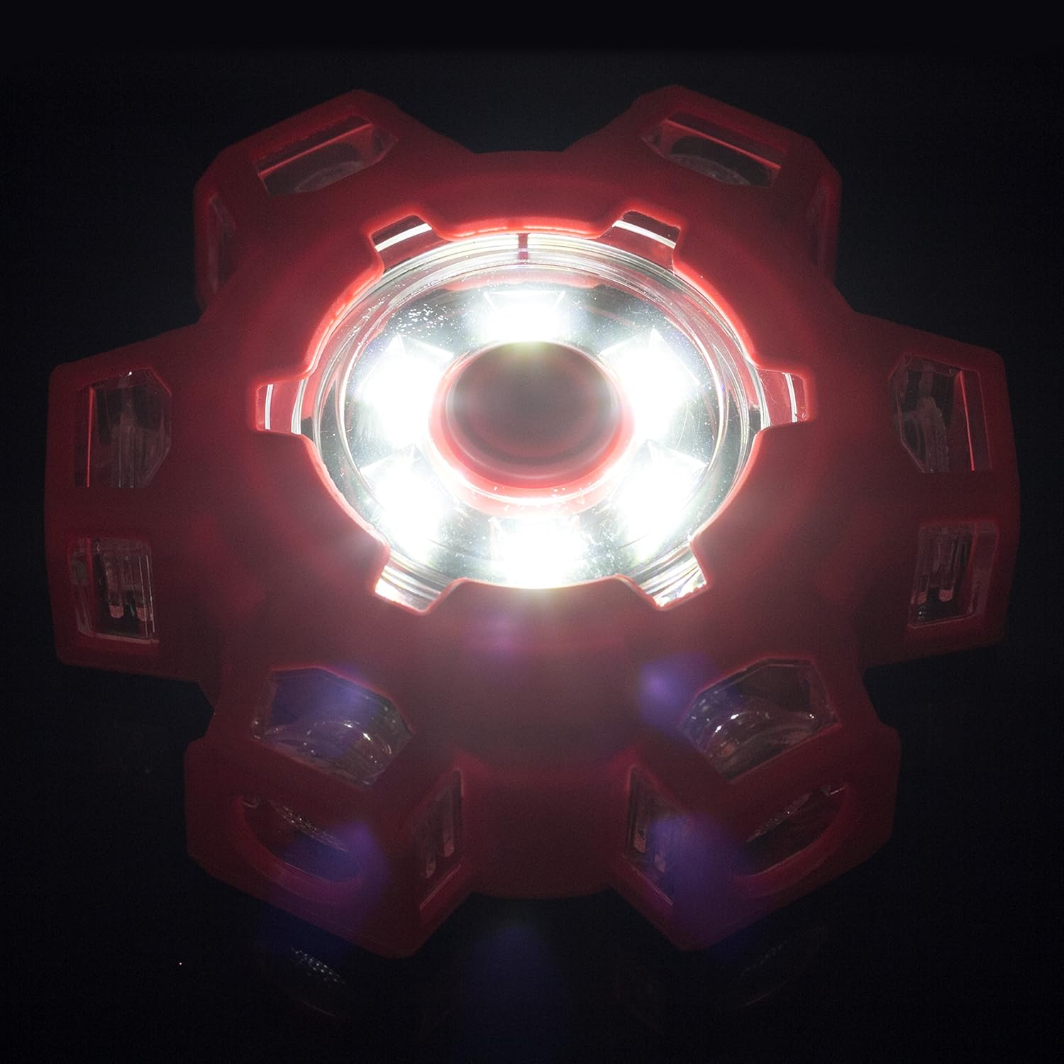 Wagan EL4340 FRED PRO Flashing Roadside Emergency Disc LED Flare 6 Flash Modes for Roadside Security, Warning Flashing with Magnet and Hook for Vehicles and Boats - Image 3