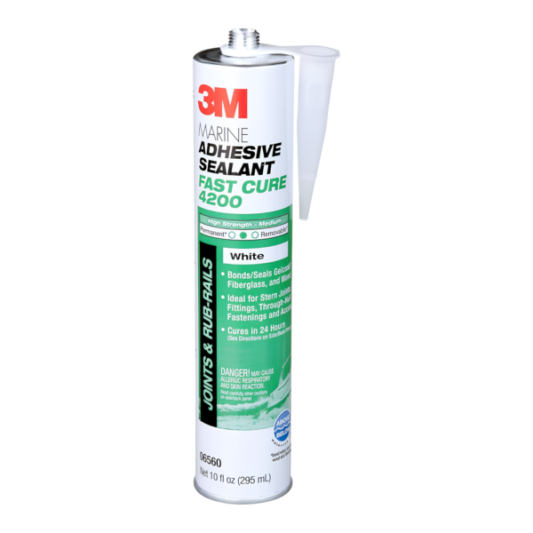 3M Marine Adhesive Sealant Fast Cure 295 mL Cartridge