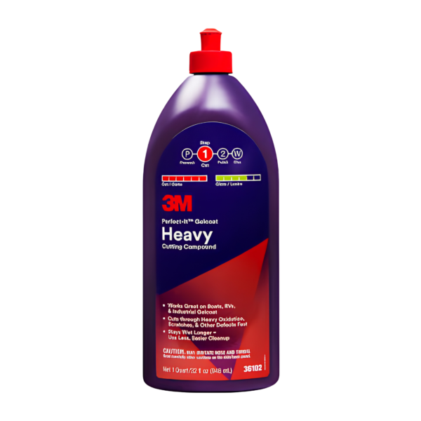3M Perfect-It Gelcoat Medium Cutting Compound + Wax